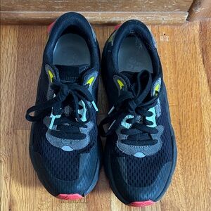 Sorel Black and Yellow Athletic Shoes